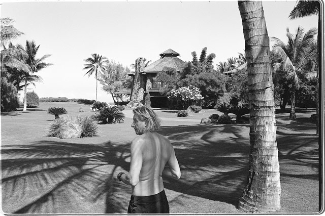 Kurt Ulmer at home on Maui, Hawaii