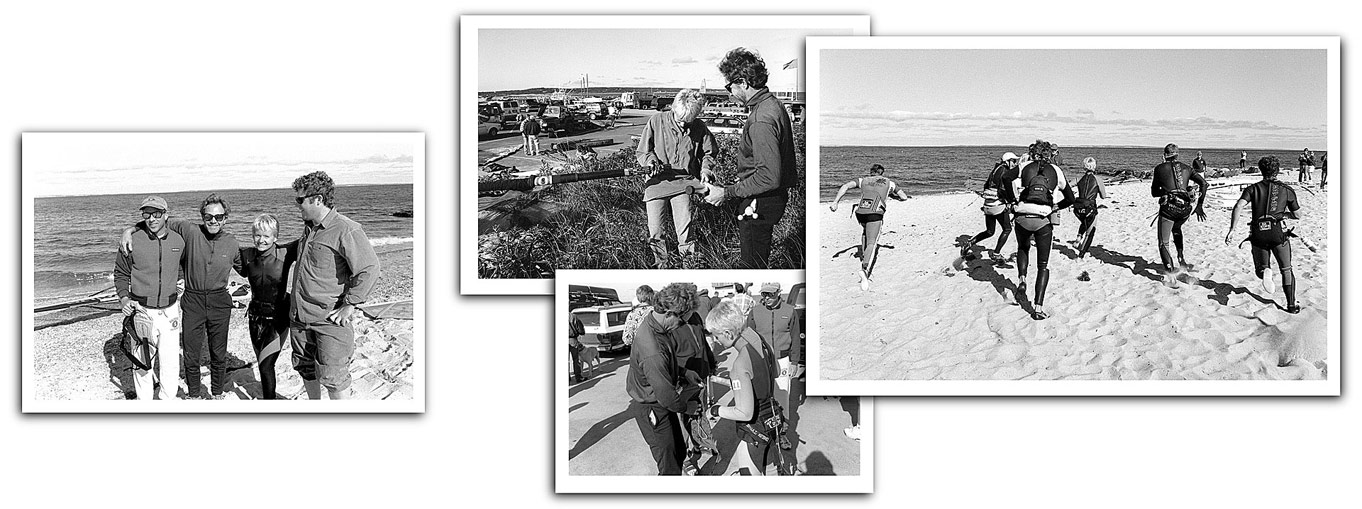 martha's vineyward windsurfing race spread 1995