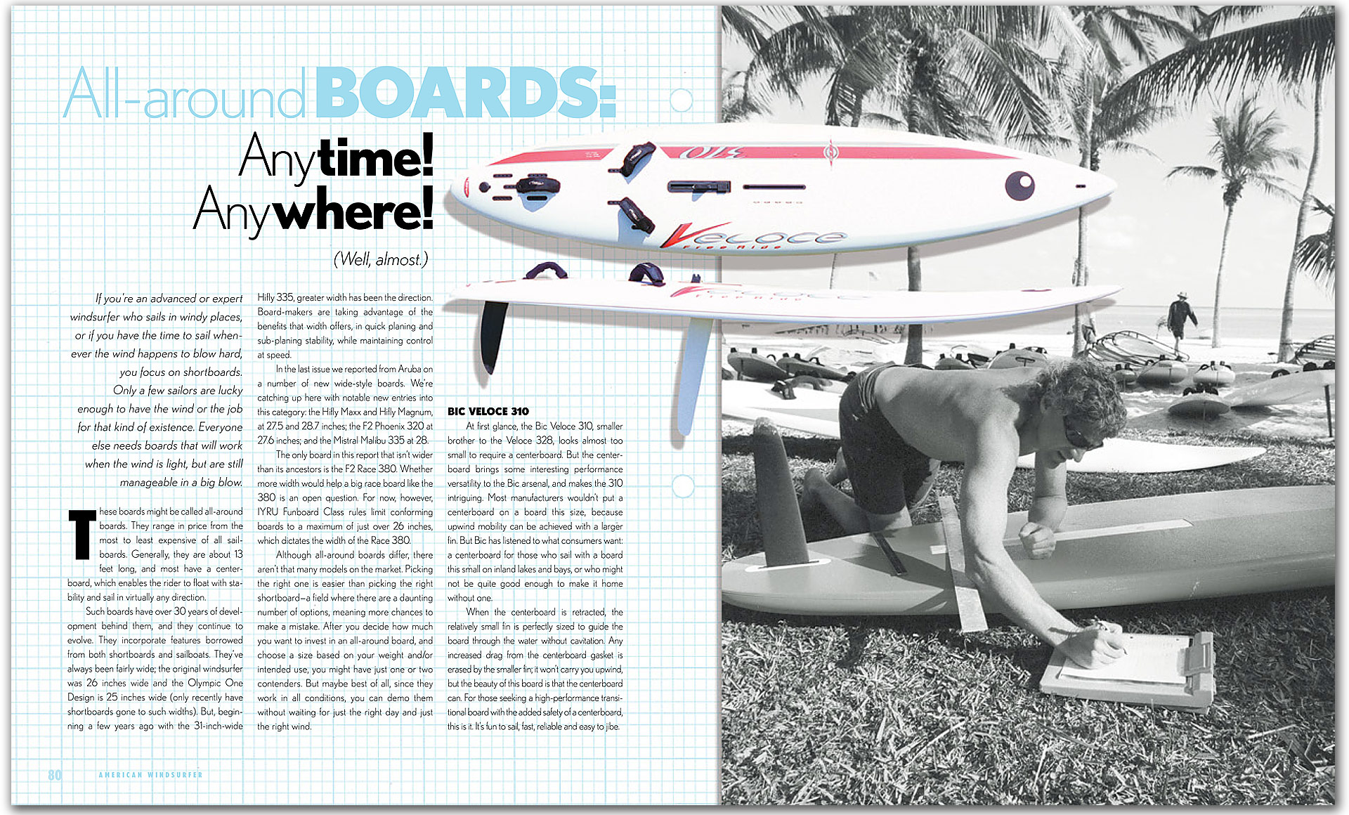 1999 Equipment Test: All-around Boards – American Windsurfer 1999 Equipment Test: All-around Boards – American Windsurfer