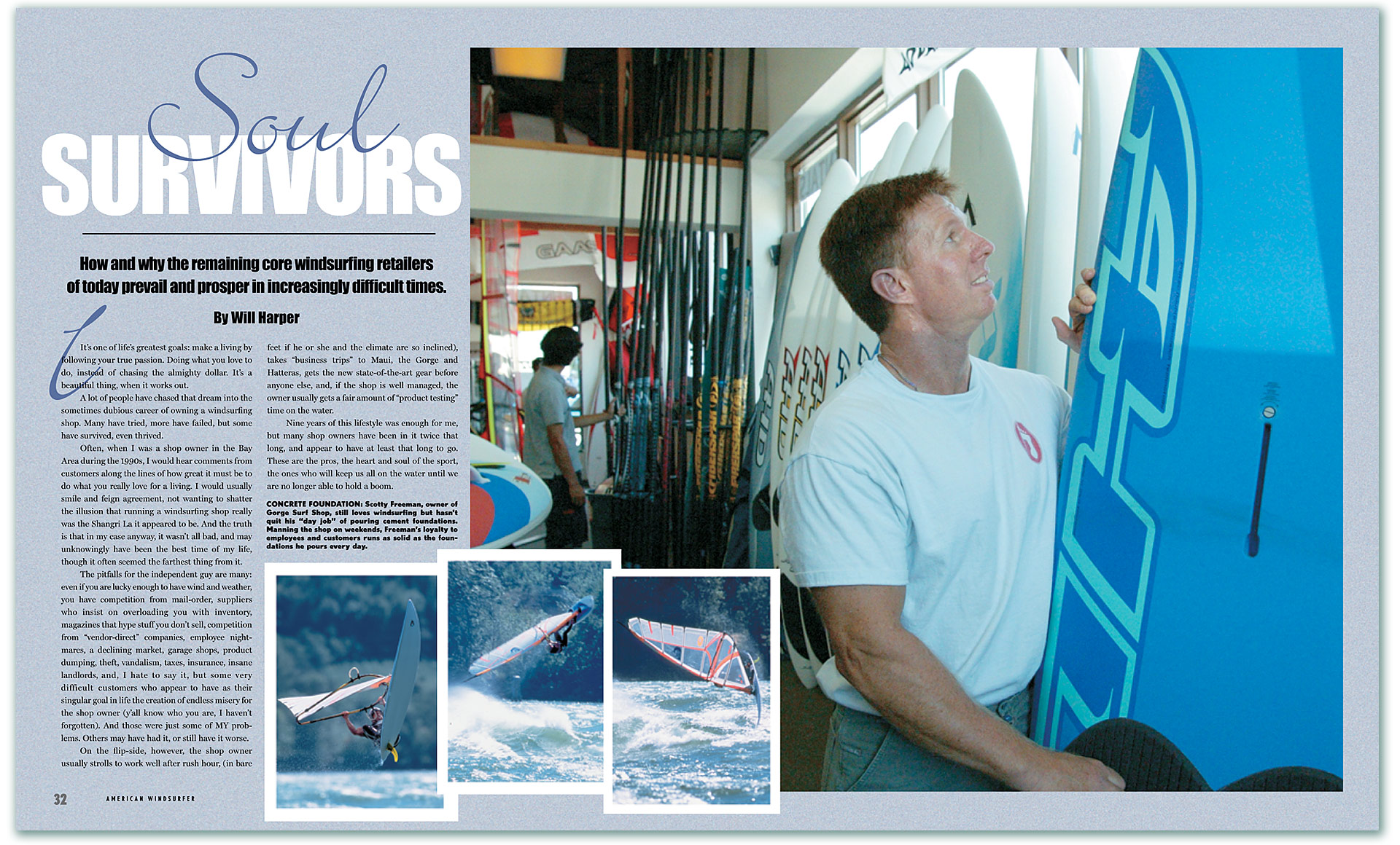 Soul Survivors American Windsurfer